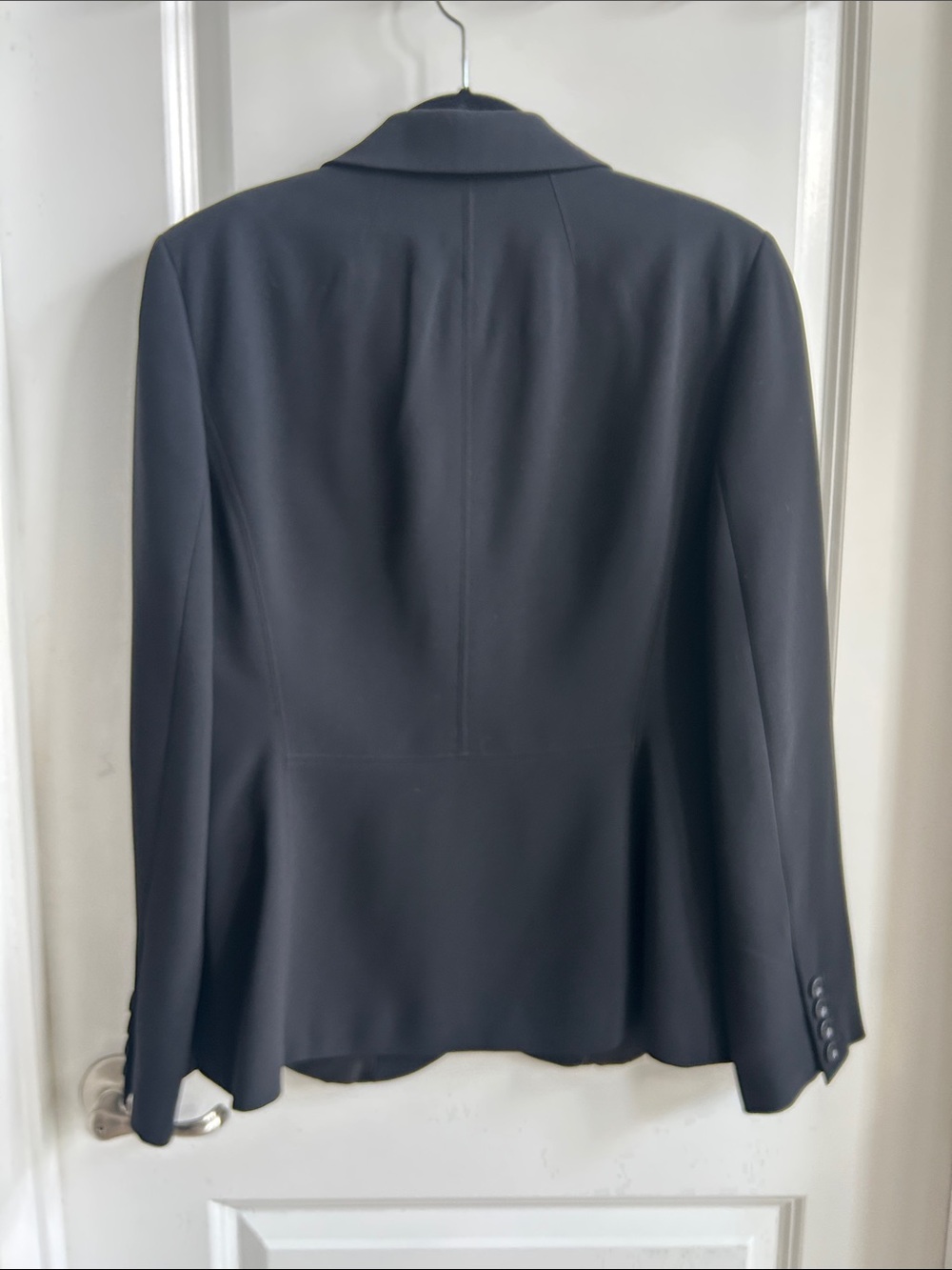 Women's Black Tailored Blazer - Ann Taylor - Picture 3 of 4